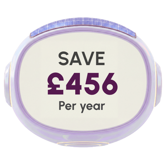Save £456 per year